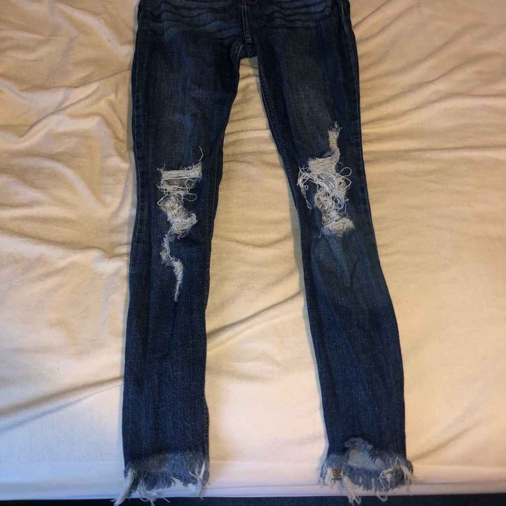 low waisted skinny jeans